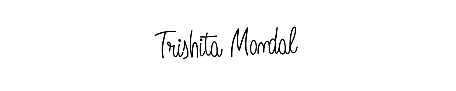 Make a beautiful signature design for name Trishita Mondal. Use this online signature maker to create a handwritten signature for free. Trishita Mondal signature style 5 images and pictures png