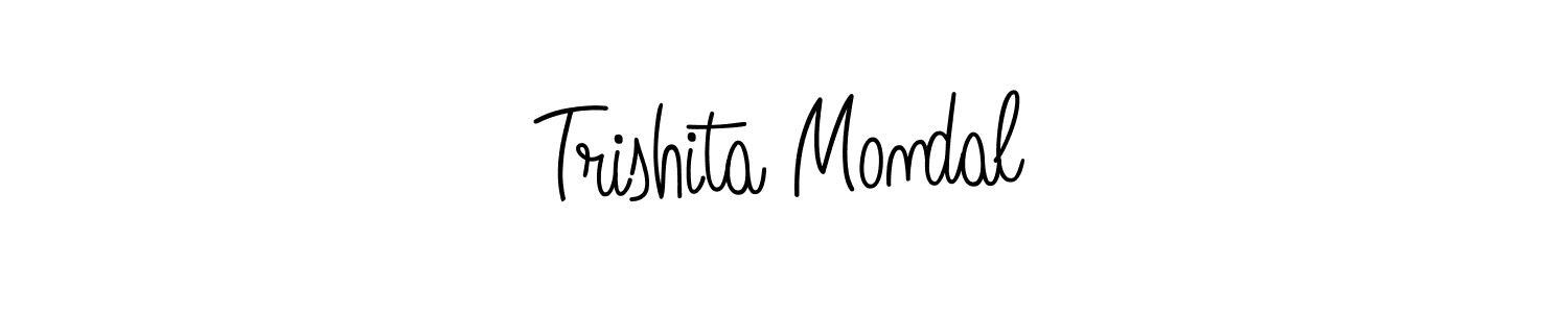 Make a beautiful signature design for name Trishita Mondal. Use this online signature maker to create a handwritten signature for free. Trishita Mondal signature style 5 images and pictures png