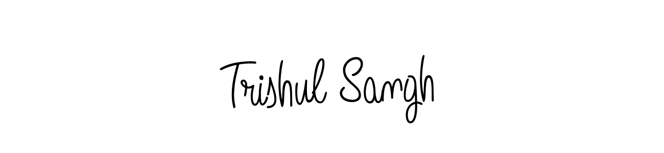 Best and Professional Signature Style for Trishul Sangh. Angelique-Rose-font-FFP Best Signature Style Collection. Trishul Sangh signature style 5 images and pictures png