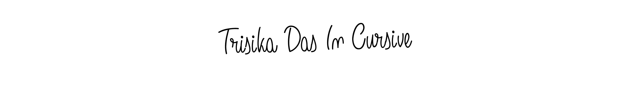 The best way (Angelique-Rose-font-FFP) to make a short signature is to pick only two or three words in your name. The name Trisika Das In Cursive include a total of six letters. For converting this name. Trisika Das In Cursive signature style 5 images and pictures png