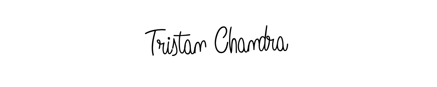 Create a beautiful signature design for name Tristan Chandra. With this signature (Angelique-Rose-font-FFP) fonts, you can make a handwritten signature for free. Tristan Chandra signature style 5 images and pictures png