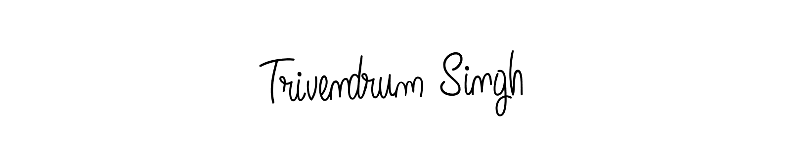 This is the best signature style for the Trivendrum Singh name. Also you like these signature font (Angelique-Rose-font-FFP). Mix name signature. Trivendrum Singh signature style 5 images and pictures png