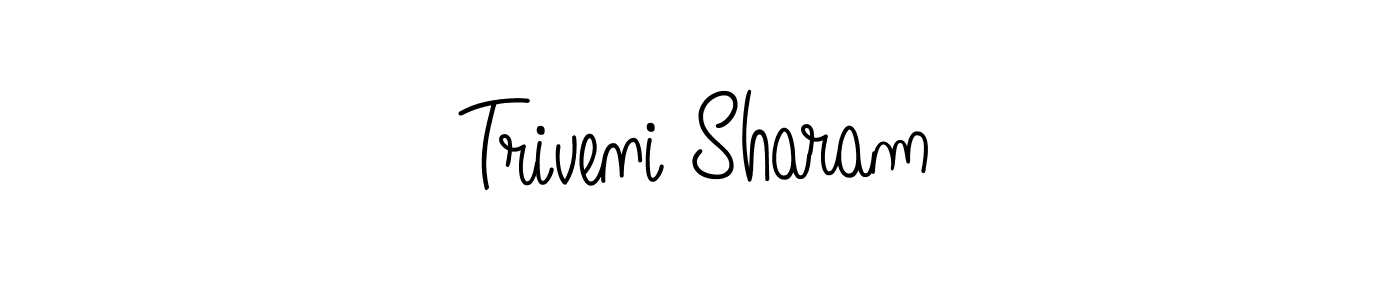 You can use this online signature creator to create a handwritten signature for the name Triveni Sharam. This is the best online autograph maker. Triveni Sharam signature style 5 images and pictures png