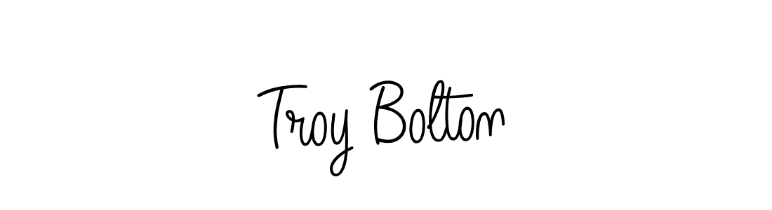 Troy Bolton stylish signature style. Best Handwritten Sign (Angelique-Rose-font-FFP) for my name. Handwritten Signature Collection Ideas for my name Troy Bolton. Troy Bolton signature style 5 images and pictures png