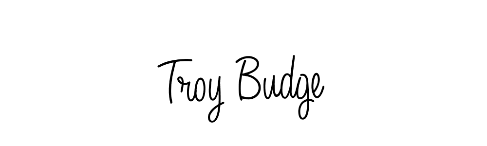 How to make Troy Budge signature? Angelique-Rose-font-FFP is a professional autograph style. Create handwritten signature for Troy Budge name. Troy Budge signature style 5 images and pictures png