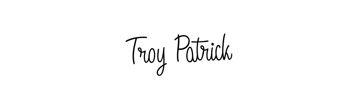 Create a beautiful signature design for name Troy Patrick. With this signature (Angelique-Rose-font-FFP) fonts, you can make a handwritten signature for free. Troy Patrick signature style 5 images and pictures png