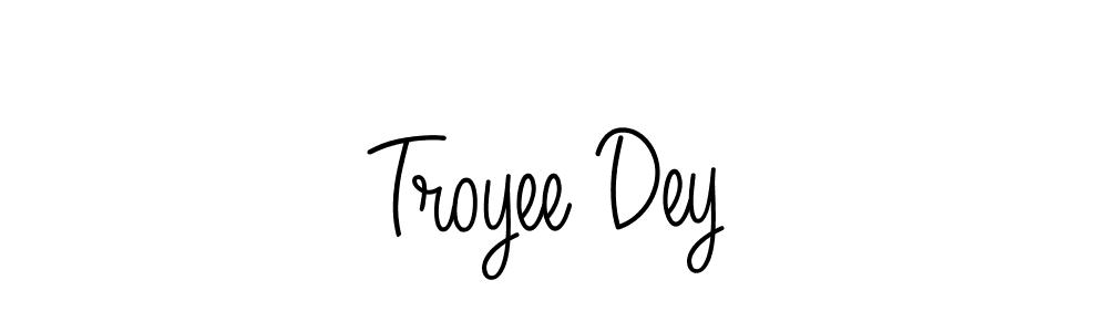 Make a beautiful signature design for name Troyee Dey. Use this online signature maker to create a handwritten signature for free. Troyee Dey signature style 5 images and pictures png