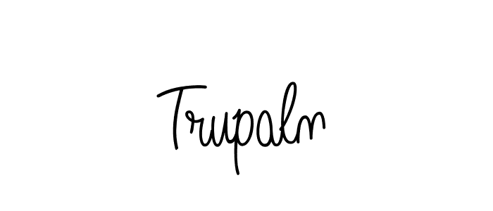 Check out images of Autograph of Trupaln name. Actor Trupaln Signature Style. Angelique-Rose-font-FFP is a professional sign style online. Trupaln signature style 5 images and pictures png