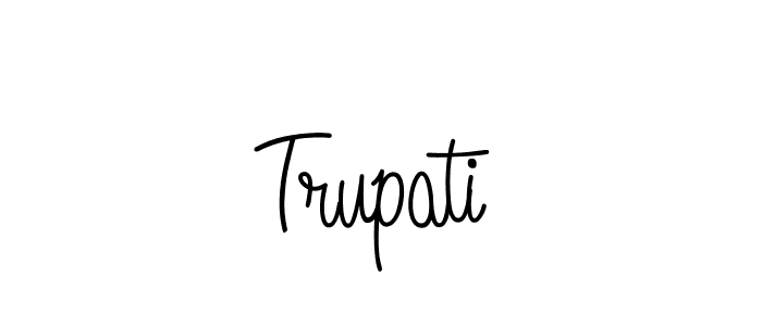 Make a beautiful signature design for name Trupati. Use this online signature maker to create a handwritten signature for free. Trupati signature style 5 images and pictures png