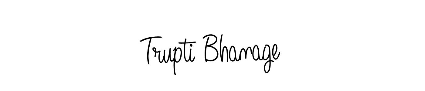Also You can easily find your signature by using the search form. We will create Trupti Bhanage name handwritten signature images for you free of cost using Angelique-Rose-font-FFP sign style. Trupti Bhanage signature style 5 images and pictures png