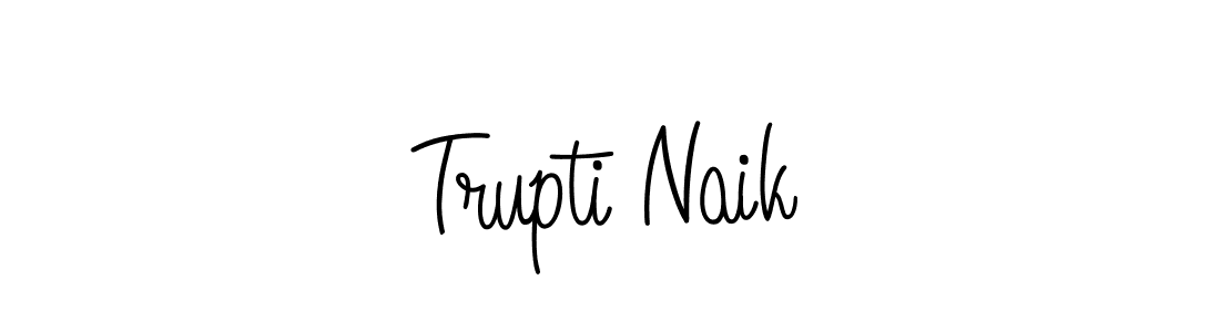 if you are searching for the best signature style for your name Trupti Naik. so please give up your signature search. here we have designed multiple signature styles  using Angelique-Rose-font-FFP. Trupti Naik signature style 5 images and pictures png