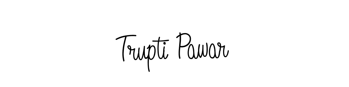 if you are searching for the best signature style for your name Trupti Pawar. so please give up your signature search. here we have designed multiple signature styles  using Angelique-Rose-font-FFP. Trupti Pawar signature style 5 images and pictures png