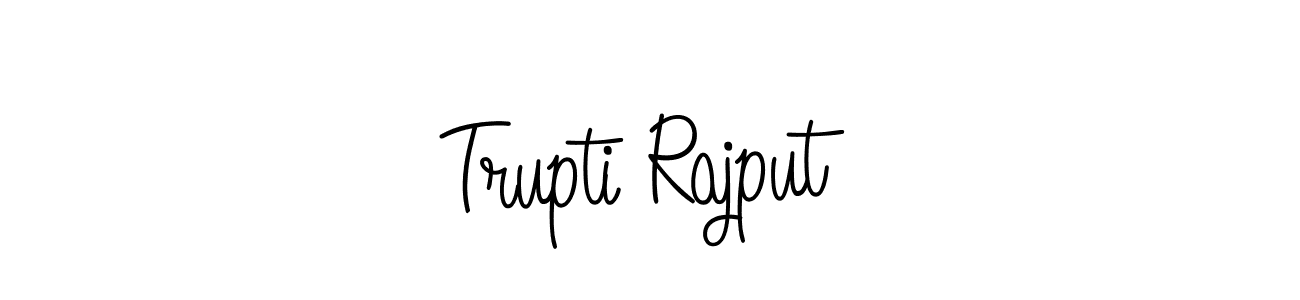 Angelique-Rose-font-FFP is a professional signature style that is perfect for those who want to add a touch of class to their signature. It is also a great choice for those who want to make their signature more unique. Get Trupti Rajput name to fancy signature for free. Trupti Rajput signature style 5 images and pictures png