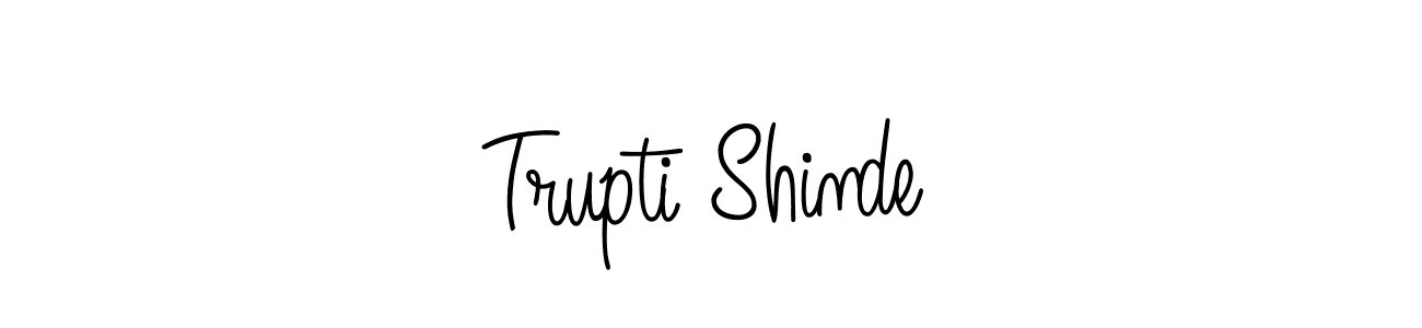 Also You can easily find your signature by using the search form. We will create Trupti Shinde name handwritten signature images for you free of cost using Angelique-Rose-font-FFP sign style. Trupti Shinde signature style 5 images and pictures png