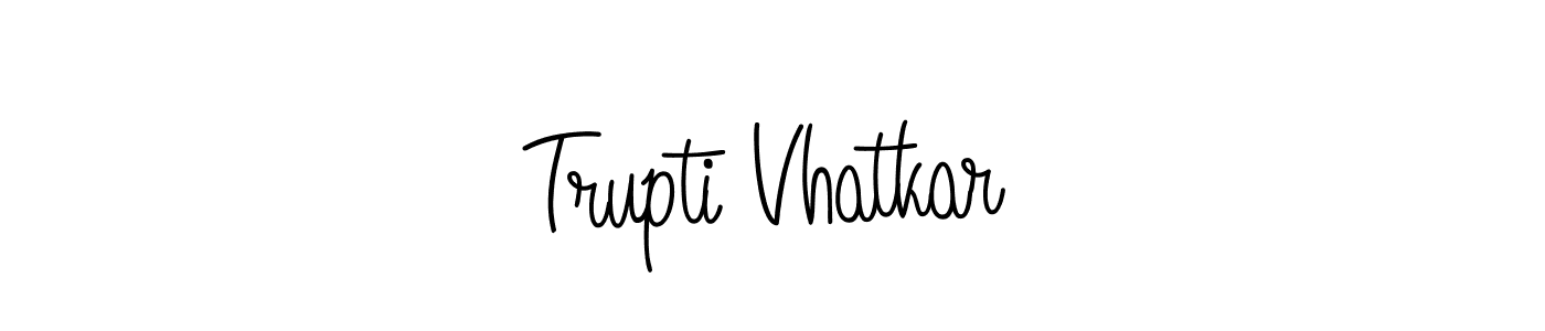 if you are searching for the best signature style for your name Trupti Vhatkar. so please give up your signature search. here we have designed multiple signature styles  using Angelique-Rose-font-FFP. Trupti Vhatkar signature style 5 images and pictures png