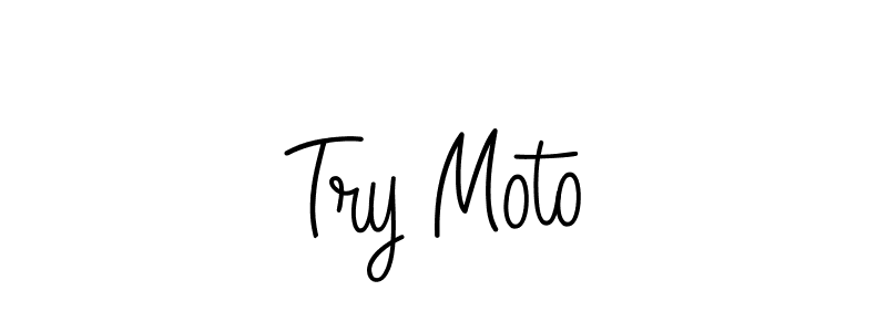 Check out images of Autograph of Try Moto name. Actor Try Moto Signature Style. Angelique-Rose-font-FFP is a professional sign style online. Try Moto signature style 5 images and pictures png
