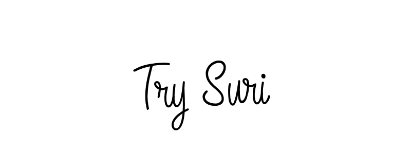 if you are searching for the best signature style for your name Try Suri. so please give up your signature search. here we have designed multiple signature styles  using Angelique-Rose-font-FFP. Try Suri signature style 5 images and pictures png