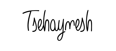 Looking for an artistic signature for Tsehaynesh? The Angelique-Rose-font-FFP calligraphy style gives a sophisticated flow suitable for business cards and emails. Tsehaynesh signature style 5 images and pictures png