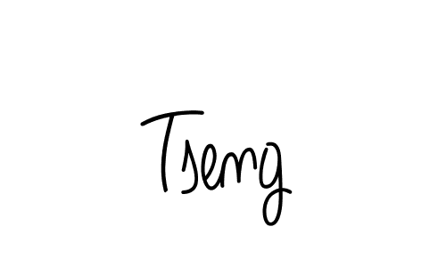 Tseng stylish signature style. Best Handwritten Sign (Angelique-Rose-font-FFP) for my name. Handwritten Signature Collection Ideas for my name Tseng. Tseng signature style 5 images and pictures png