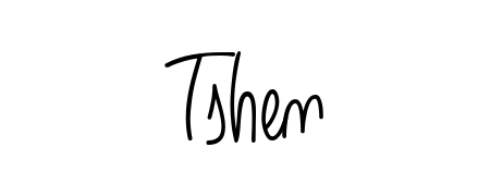 Create a personalized artistic stamp with Tshen in Angelique-Rose-font-FFP font. Perfect for visual artists, designers, and influencers. Tshen signature style 5 images and pictures png