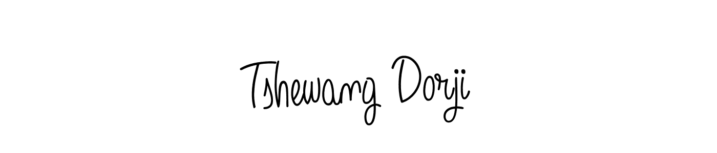 How to make Tshewang Dorji name signature. Use Angelique-Rose-font-FFP style for creating short signs online. This is the latest handwritten sign. Tshewang Dorji signature style 5 images and pictures png