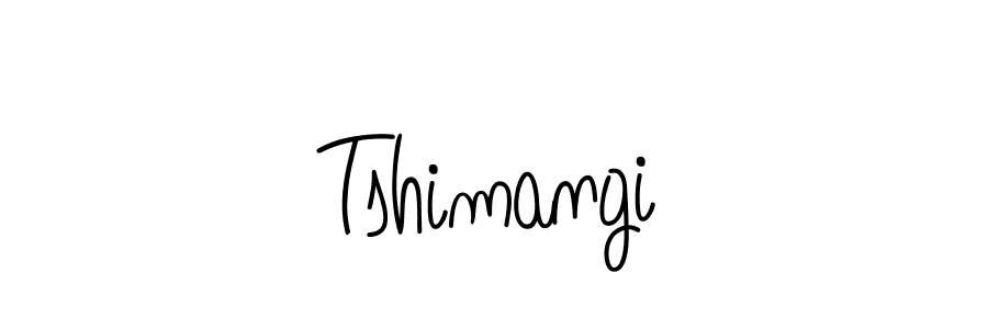 The best way (Angelique-Rose-font-FFP) to make a short signature is to pick only two or three words in your name. The name Tshimangi include a total of six letters. For converting this name. Tshimangi signature style 5 images and pictures png