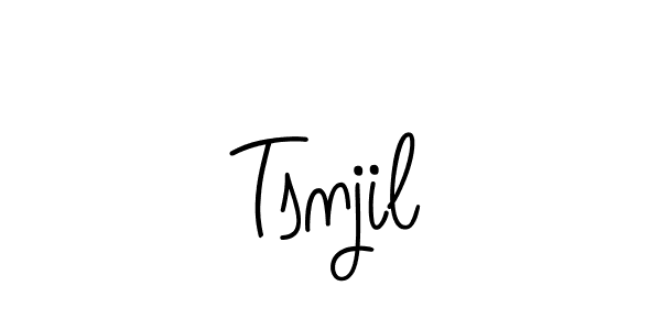 How to make Tsnjil signature? Angelique-Rose-font-FFP is a professional autograph style. Create handwritten signature for Tsnjil name. Tsnjil signature style 5 images and pictures png