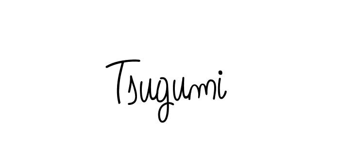 How to make Tsugumi name signature. Use Angelique-Rose-font-FFP style for creating short signs online. This is the latest handwritten sign. Tsugumi signature style 5 images and pictures png