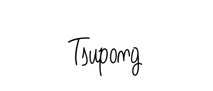 You should practise on your own different ways (Angelique-Rose-font-FFP) to write your name (Tsupong) in signature. don't let someone else do it for you. Tsupong signature style 5 images and pictures png