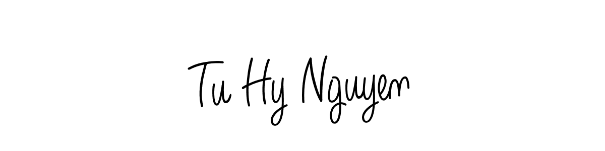 Tu Hy Nguyen stylish signature style. Best Handwritten Sign (Angelique-Rose-font-FFP) for my name. Handwritten Signature Collection Ideas for my name Tu Hy Nguyen. Tu Hy Nguyen signature style 5 images and pictures png