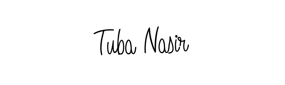 It looks lik you need a new signature style for name Tuba Nasir. Design unique handwritten (Angelique-Rose-font-FFP) signature with our free signature maker in just a few clicks. Tuba Nasir signature style 5 images and pictures png
