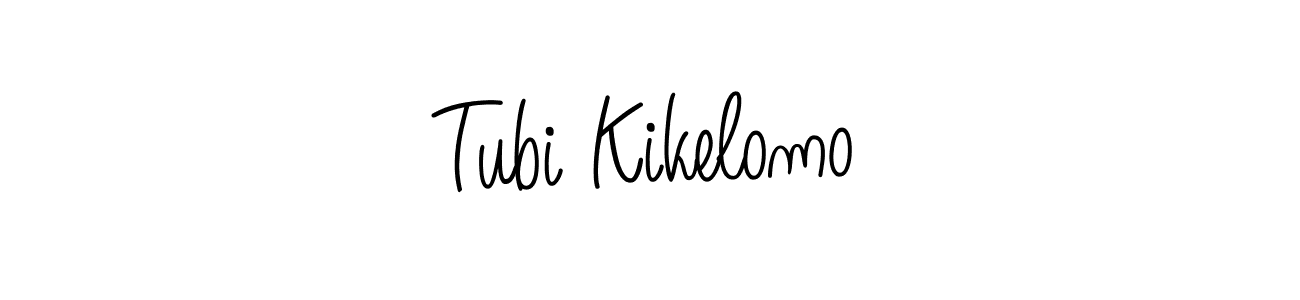 Also we have Tubi Kikelomo name is the best signature style. Create professional handwritten signature collection using Angelique-Rose-font-FFP autograph style. Tubi Kikelomo signature style 5 images and pictures png