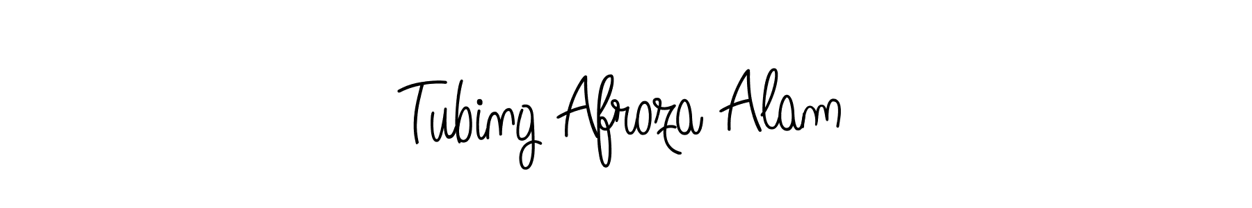 Make a short Tubing Afroza Alam signature style. Manage your documents anywhere anytime using Angelique-Rose-font-FFP. Create and add eSignatures, submit forms, share and send files easily. Tubing Afroza Alam signature style 5 images and pictures png