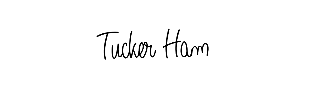 Also we have Tucker Ham name is the best signature style. Create professional handwritten signature collection using Angelique-Rose-font-FFP autograph style. Tucker Ham signature style 5 images and pictures png