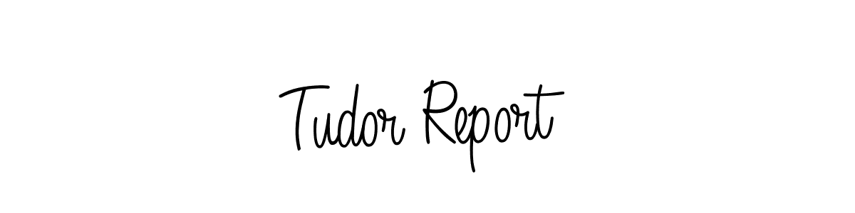 It looks lik you need a new signature style for name Tudor Report. Design unique handwritten (Angelique-Rose-font-FFP) signature with our free signature maker in just a few clicks. Tudor Report signature style 5 images and pictures png