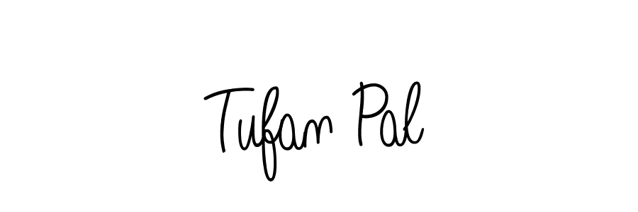 The best way (Angelique-Rose-font-FFP) to make a short signature is to pick only two or three words in your name. The name Tufan Pal include a total of six letters. For converting this name. Tufan Pal signature style 5 images and pictures png