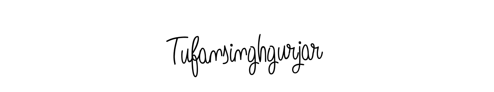 Tufansinghgurjar stylish signature style. Best Handwritten Sign (Angelique-Rose-font-FFP) for my name. Handwritten Signature Collection Ideas for my name Tufansinghgurjar. Tufansinghgurjar signature style 5 images and pictures png