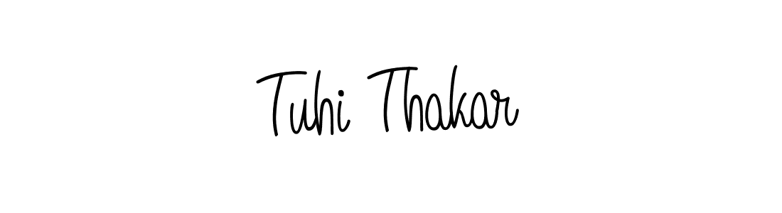 Similarly Angelique-Rose-font-FFP is the best handwritten signature design. Signature creator online .You can use it as an online autograph creator for name Tuhi Thakar. Tuhi Thakar signature style 5 images and pictures png