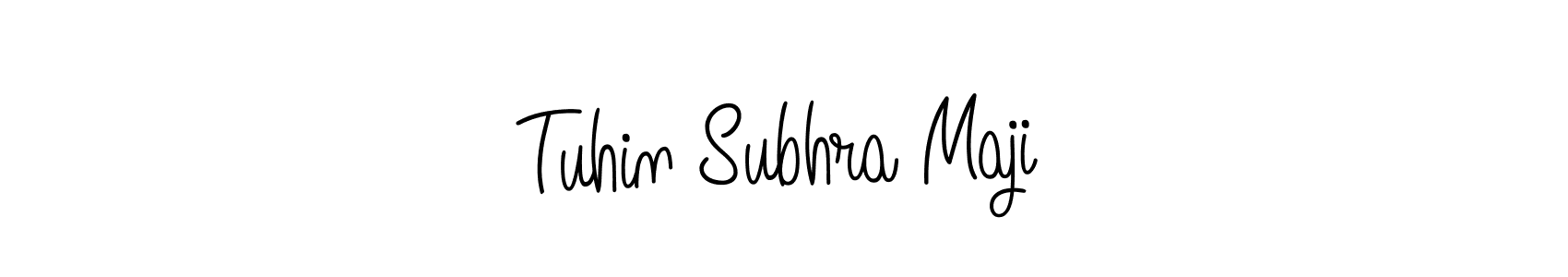 Once you've used our free online signature maker to create your best signature Angelique-Rose-font-FFP style, it's time to enjoy all of the benefits that Tuhin Subhra Maji name signing documents. Tuhin Subhra Maji signature style 5 images and pictures png