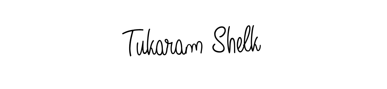 How to make Tukaram Shelk signature? Angelique-Rose-font-FFP is a professional autograph style. Create handwritten signature for Tukaram Shelk name. Tukaram Shelk signature style 5 images and pictures png