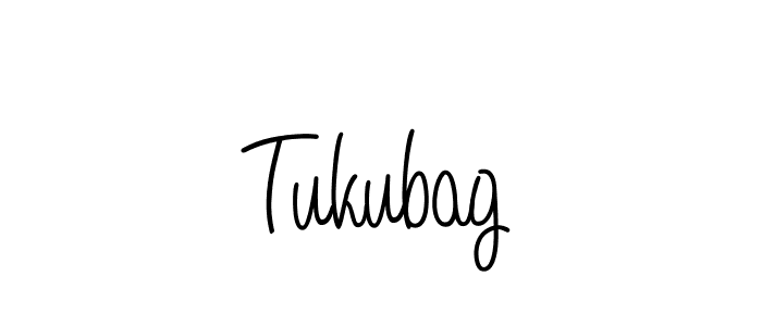 Use a signature maker to create a handwritten signature online. With this signature software, you can design (Angelique-Rose-font-FFP) your own signature for name Tukubag. Tukubag signature style 5 images and pictures png