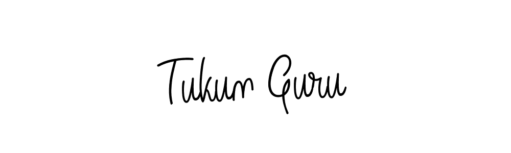 Also we have Tukun Guru name is the best signature style. Create professional handwritten signature collection using Angelique-Rose-font-FFP autograph style. Tukun Guru signature style 5 images and pictures png