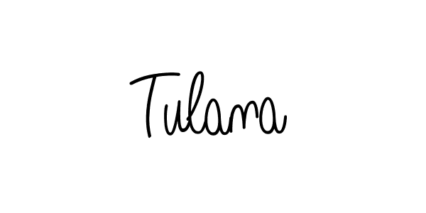 How to Draw Tulana signature style? Angelique-Rose-font-FFP is a latest design signature styles for name Tulana. Tulana signature style 5 images and pictures png
