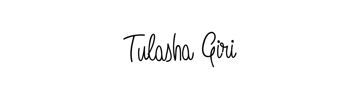How to Draw Tulasha Giri signature style? Angelique-Rose-font-FFP is a latest design signature styles for name Tulasha Giri. Tulasha Giri signature style 5 images and pictures png