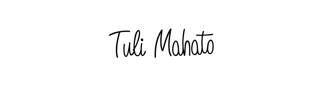 Make a beautiful signature design for name Tuli Mahato. Use this online signature maker to create a handwritten signature for free. Tuli Mahato signature style 5 images and pictures png