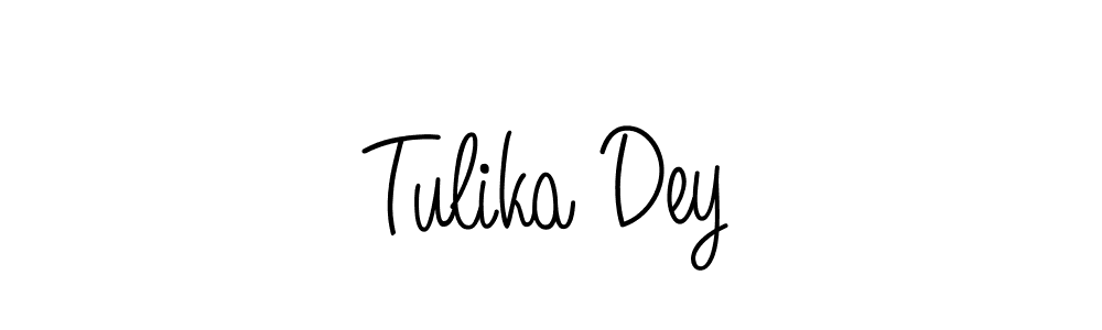 Check out images of Autograph of Tulika Dey name. Actor Tulika Dey Signature Style. Angelique-Rose-font-FFP is a professional sign style online. Tulika Dey signature style 5 images and pictures png