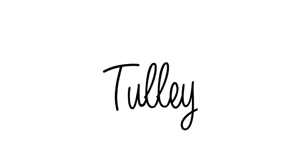 Use a signature maker to create a handwritten signature online. With this signature software, you can design (Angelique-Rose-font-FFP) your own signature for name Tulley. Tulley signature style 5 images and pictures png