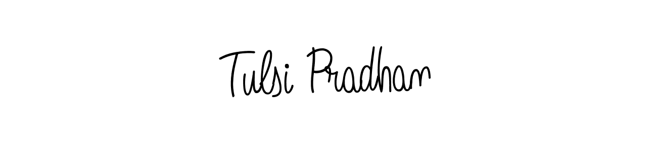 Similarly Angelique-Rose-font-FFP is the best handwritten signature design. Signature creator online .You can use it as an online autograph creator for name Tulsi Pradhan. Tulsi Pradhan signature style 5 images and pictures png