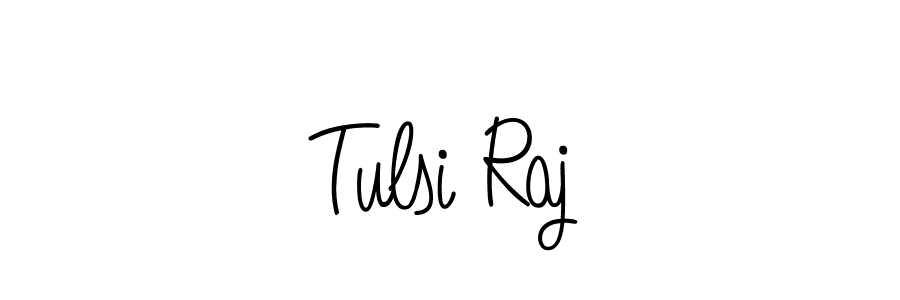 This is the best signature style for the Tulsi Raj name. Also you like these signature font (Angelique-Rose-font-FFP). Mix name signature. Tulsi Raj signature style 5 images and pictures png