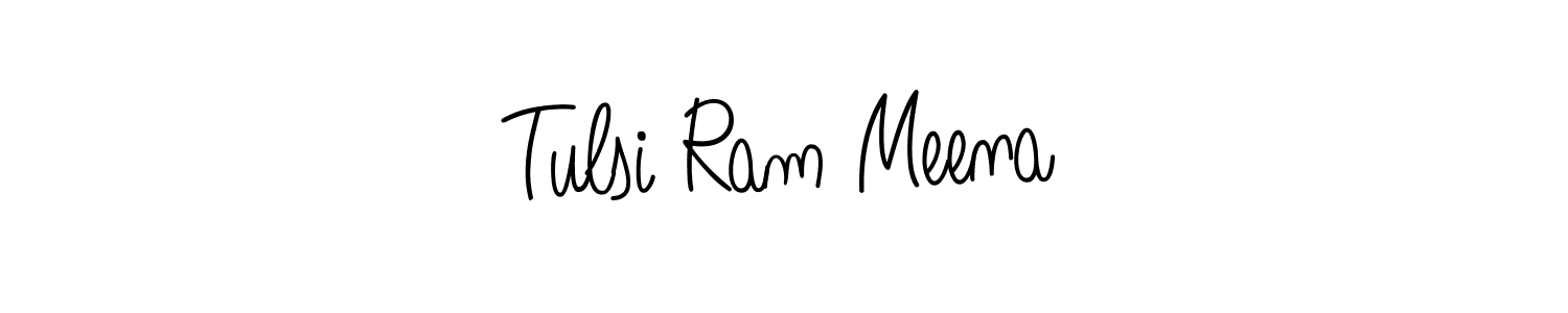 Angelique-Rose-font-FFP is a professional signature style that is perfect for those who want to add a touch of class to their signature. It is also a great choice for those who want to make their signature more unique. Get Tulsi Ram Meena name to fancy signature for free. Tulsi Ram Meena signature style 5 images and pictures png